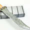 13 Damascus Blade Bowie Knife Brass But Cap Hunting Knife Bowie Knife FIxed Blade USA Beautiful Gift Premium 4