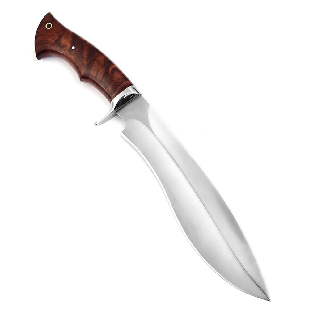 Custom Handmade D2 Steel 15 Inch Bowie Knife Perfect Grip Perfect Gift Premium Leather Sheath 4