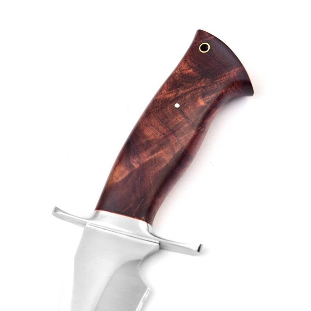 Custom Handmade D2 Steel 135 Inch Bowie Knife Perfect Grip Premium Leather Sheath 3