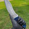 Custom HAND FORGED DAMASCUS STEEL Hunting Kukri KNIFE BLADE Full Tang Leather Sheath Best Gift 5