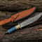 135 Unique Handcrafted Damascus Steel Knife Fixed Blade Knife Hunting Knife Bowie Knife Best Gift 0