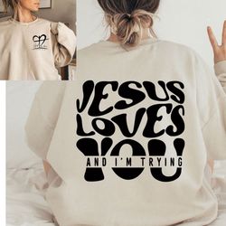 christian sweatshirt, christian sweater, christian shirt, bible verse sweater, trendy sweater, faith tshirt