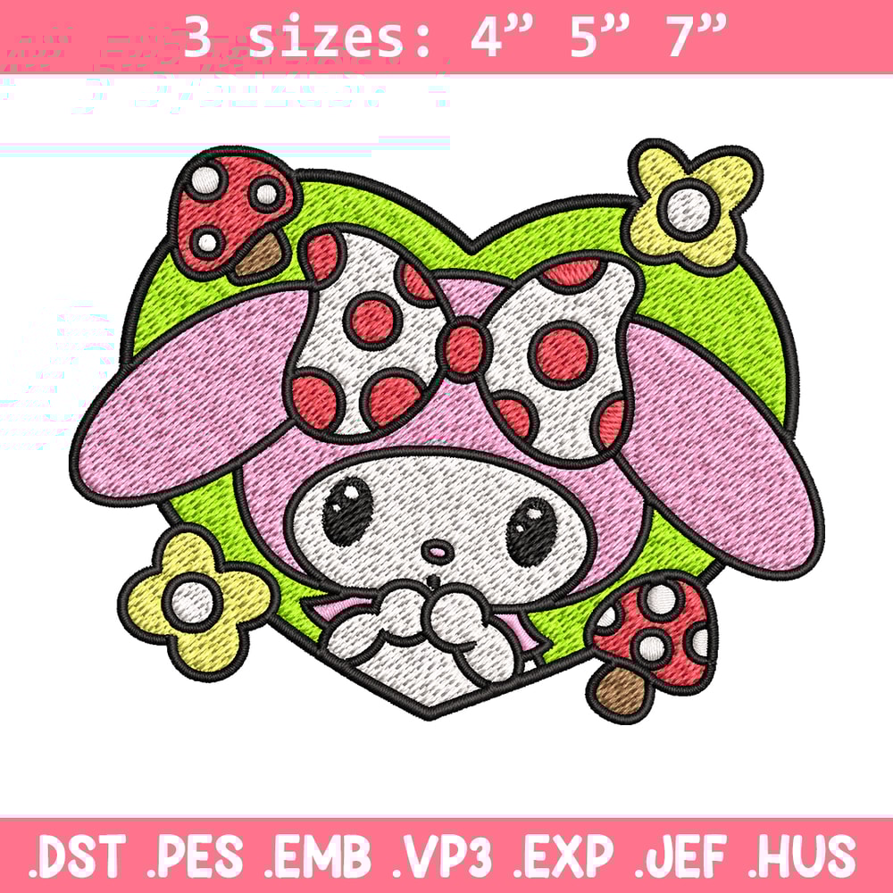 Bunny cute cartoon Embroidery design, Bunny cute Embroidery, cartoon design, Embroidery File, Instant download..jpg