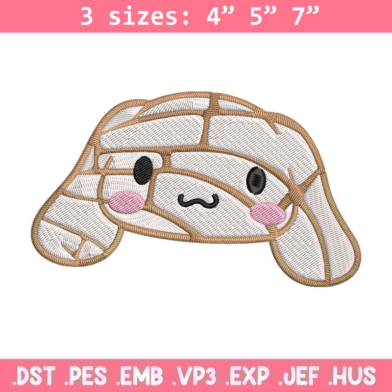 Cinnamoroll Mummy Embroidery Design, Cinnamoroll cartoon Embroidery, Embroidery File, Cartoon shirt, Digital download..jpg