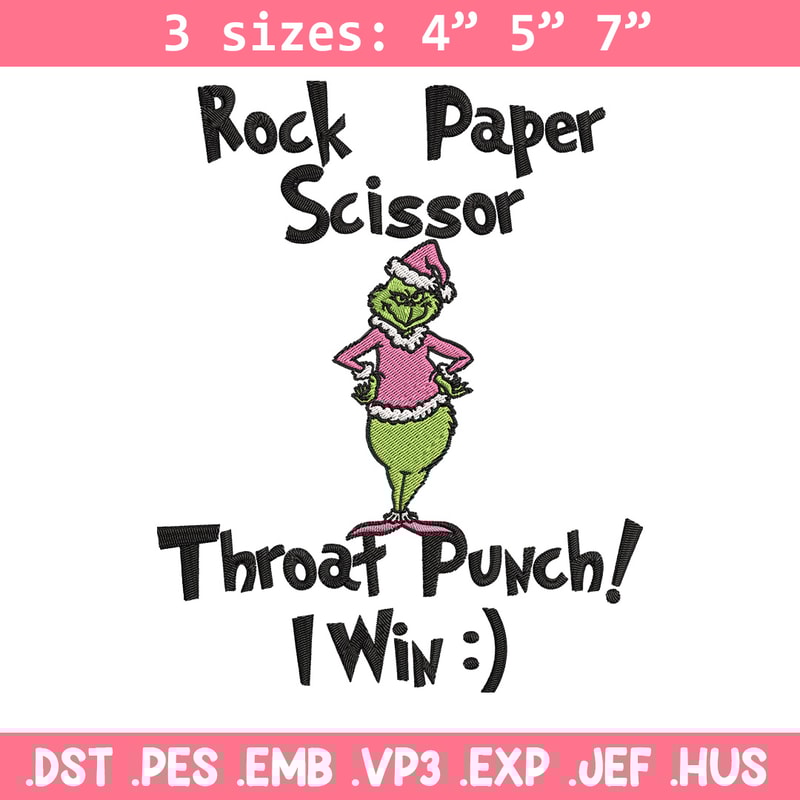 Grinch Embroidery Design, Grinch Embroidery, Embroidery File, Chrismas Embroidery, Anime shirt, Digital download.jpg