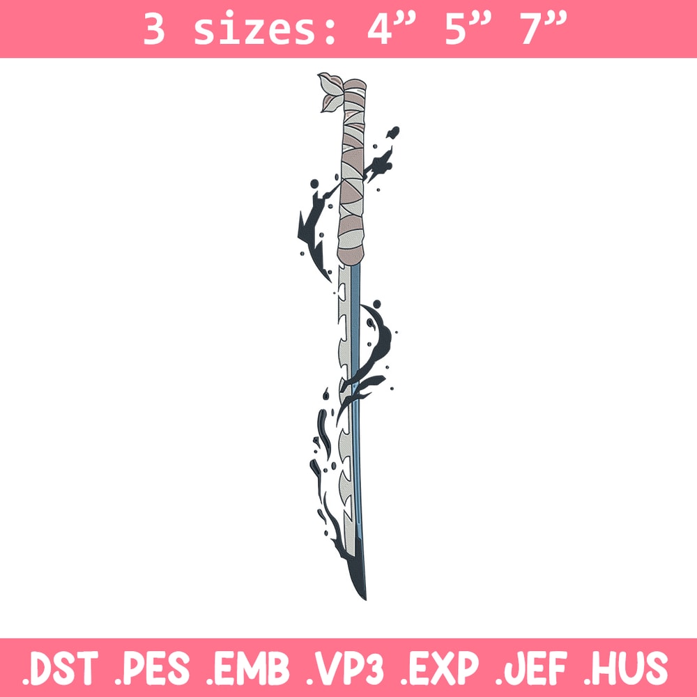 Inosuke sword Embroidery Design, Demon slayer Embroidery, Embroidery File, Anime Embroidery,Anime shirt,Digital download.jpg