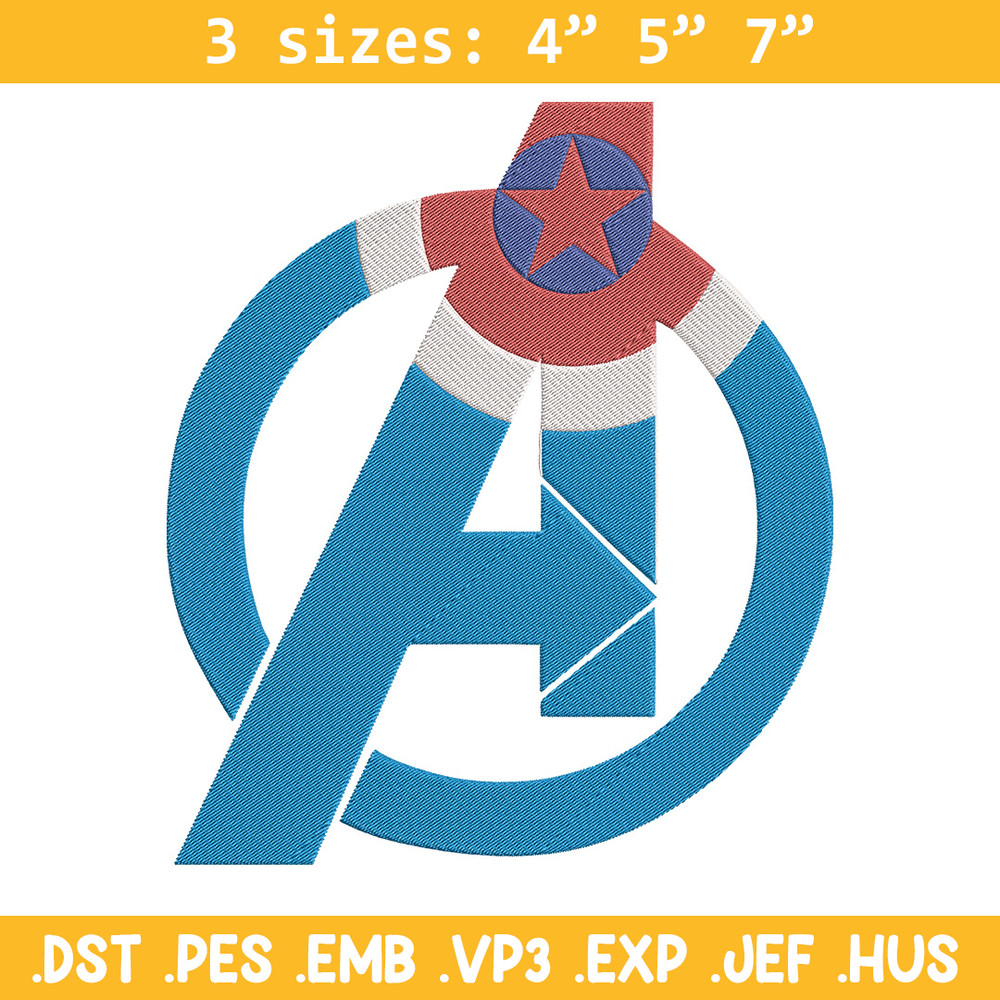 Captain america Embroidery Design, Marvel Embroidery, Embroidery File, Anime Embroidery, Anime shirt, Digital download.jpg
