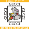 Cartoon Gucci Embroidery design, Cartoon Gucci Embroidery, cartoon design, Embroidery File, Gucci logo, Instant download.jpg
