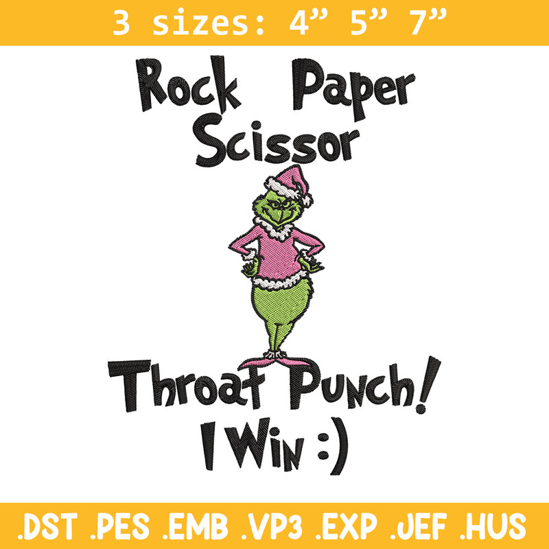 Grinch Embroidery Design, Grinch Embroidery, Embroidery File, Chrismas Embroidery, Anime shirt, Digital download.jpg