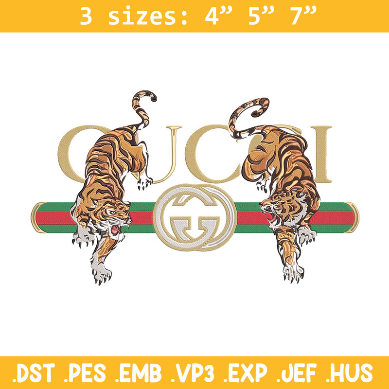 Gucci x Tiger Embroidery Design, Gucci Embroidery, Embroidery File, Anime Embroidery, Anime shirt, Digital download.jpg