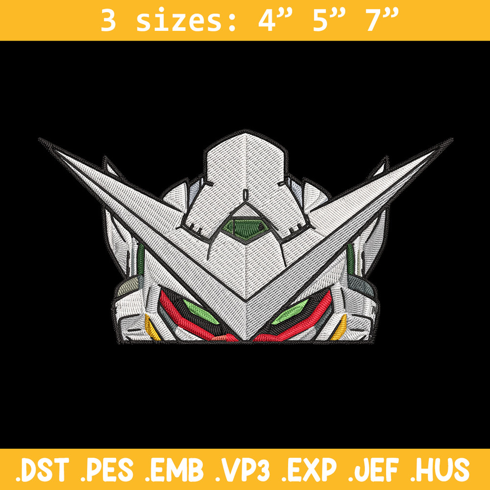 Gundam Peeker Embroidery Design, Gundam Embroidery, Embroidery File, Anime Embroidery, Anime shirt, Digital download.jpg