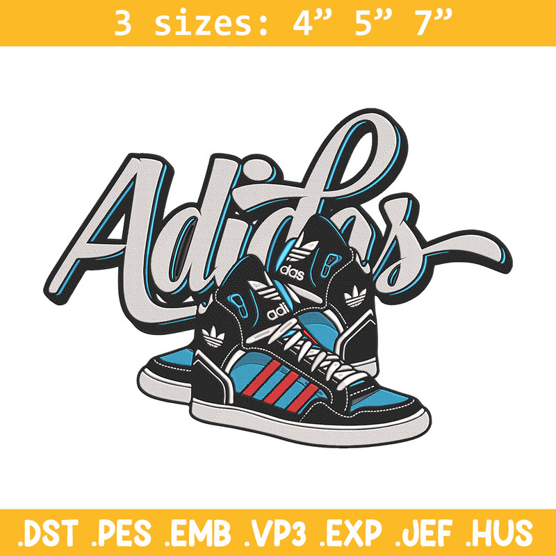 Adidas logo Embroidery Design, Rugrats Embroidery, Embroidery File, Anime Embroidery, Adidas shirt, Digital download.jpg