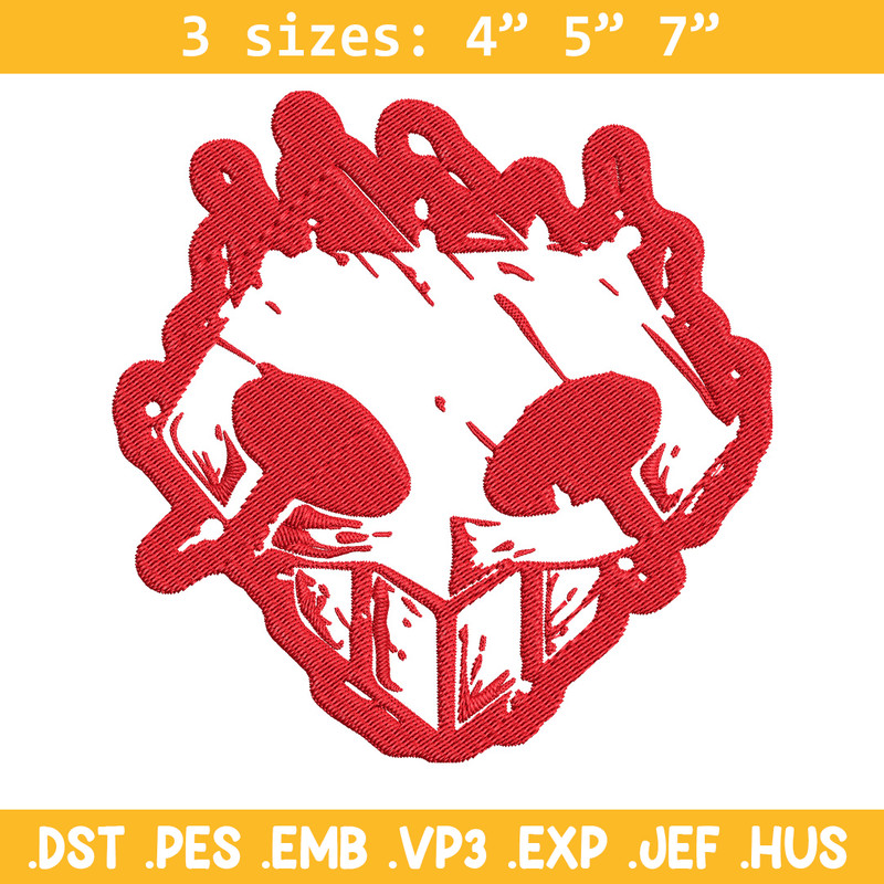 Bleach logo Embroidery Design, Bleach Embroidery, Embroidery File, Anime Embroidery, Anime shirt, Digital download..jpg