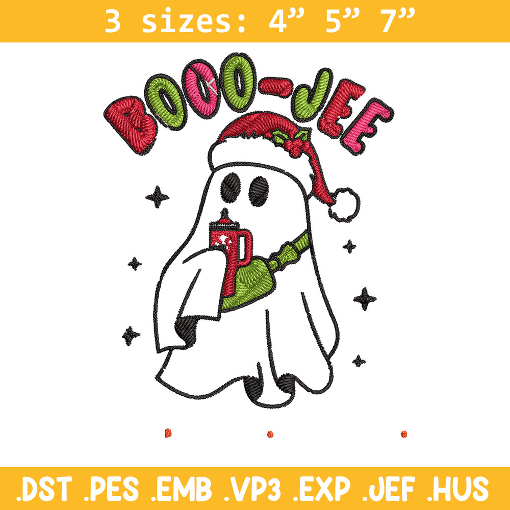 Boo jee chrismas Embroidery Design, Chrismas Embroidery, Embroidery File, Anime Embroidery, Anime shirt,Digital download.jpg
