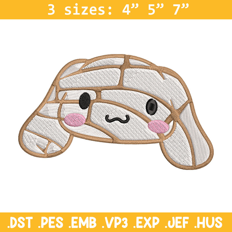 Cinnamoroll Mummy Embroidery Design, Cinnamoroll cartoon Embroidery, Embroidery File, Cartoon shirt, Digital download..jpg