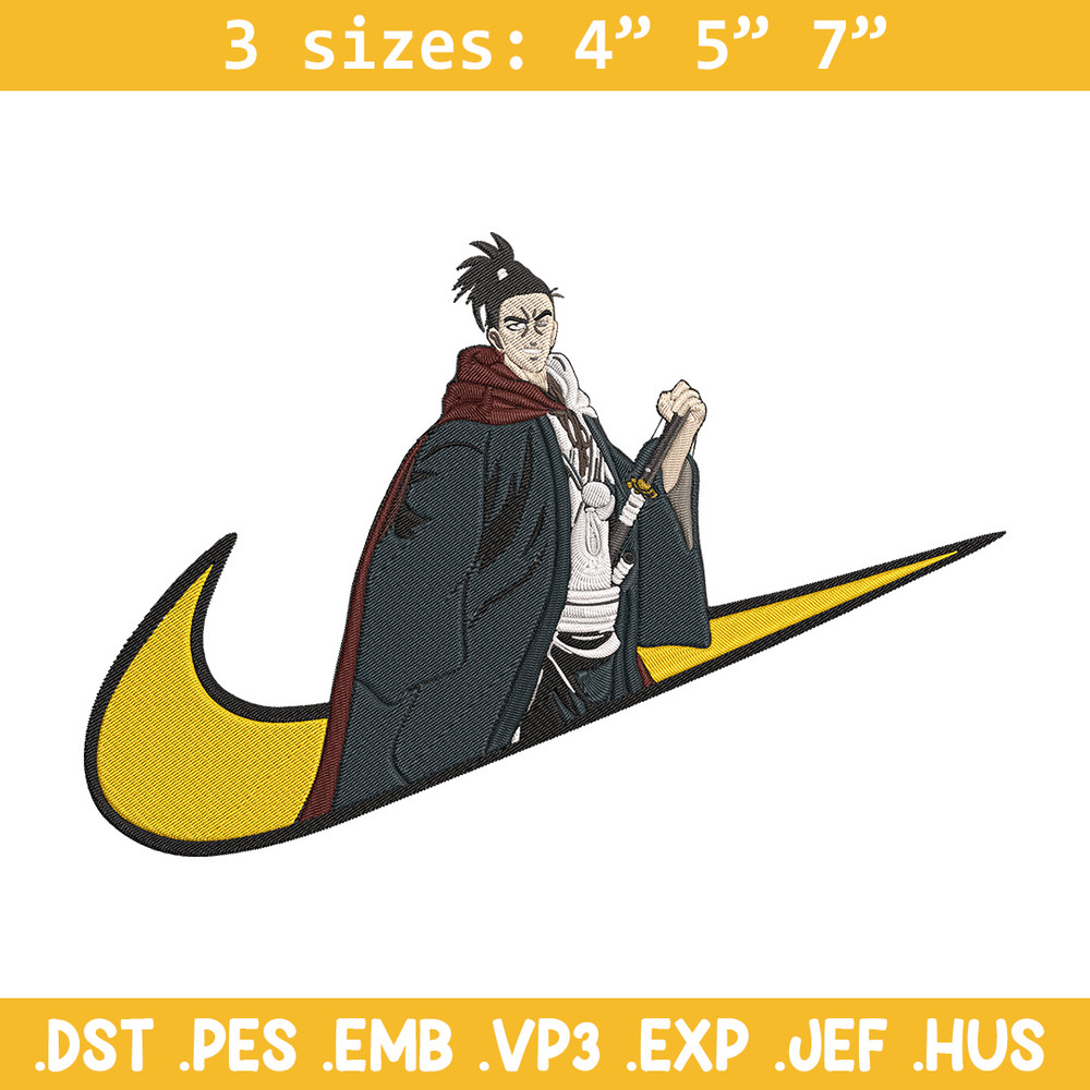 Atomic Embroidery Design, One punch man Embroidery, Embroidery File, Anime Embroidery, Nike shirt, Digital download.jpg