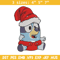 Bluey baby Embroidery Design, Bluey Embroidery, Embroidery File, Chrismas Embroidery,Anime shirt, Digital download..jpg