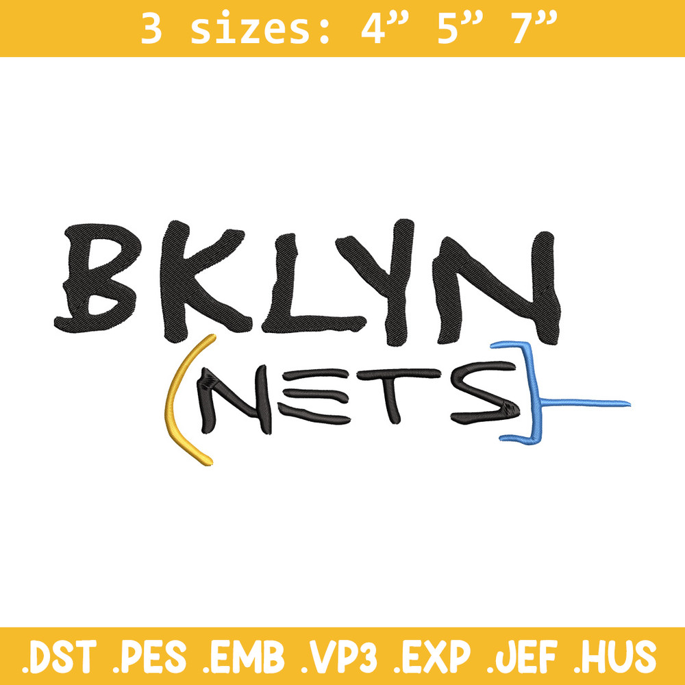Brooklyn Nets logo embroidery design, NBA embroidery,Sport embroidery, Logo sport embroidery, Embroidery design..jpg
