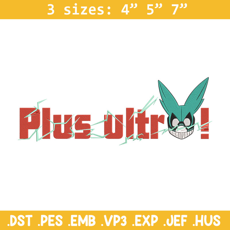 Deku logo Embroidery Design, My hero academia Embroidery, Embroidery File, Anime Embroidery,Anime shirt,Digital download.jpg