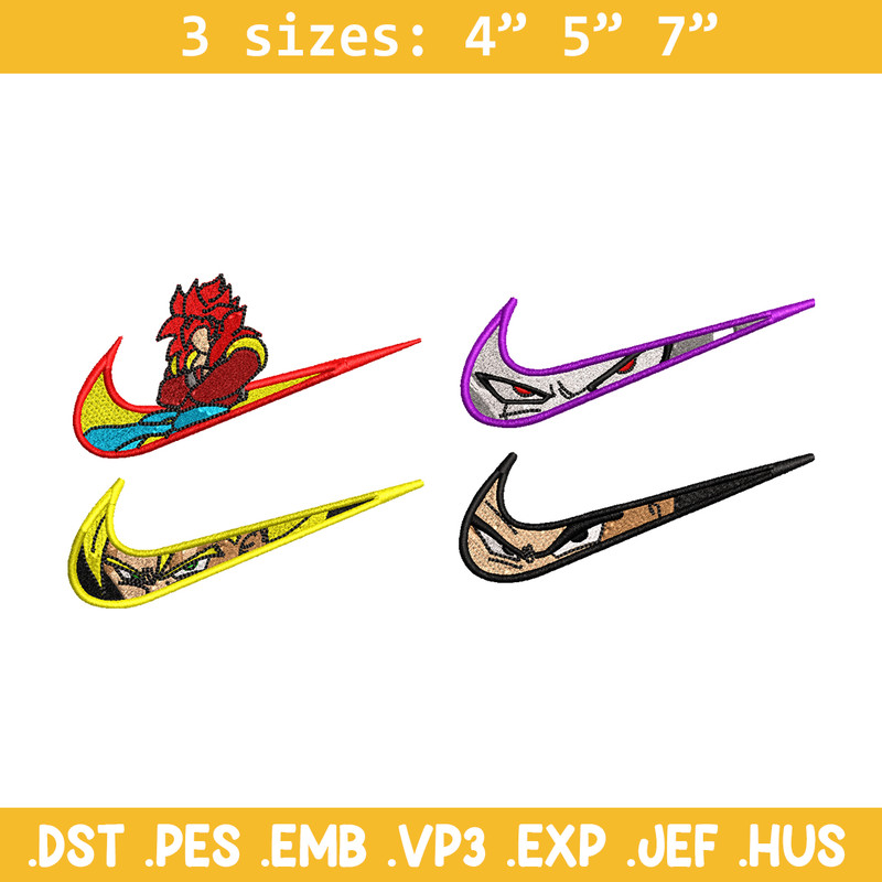 Dragon ball Nike embroidery design, dragon ball embroidery, Nike design, Embroidery file, Anime shirt, Instant download.jpg