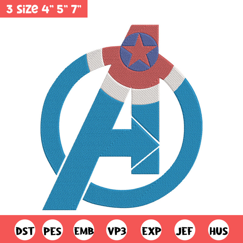 Captain america Embroidery Design, Marvel Embroidery, Embroidery File, Anime Embroidery, Anime shirt, Digital download.jpg