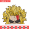 All Might Peeker Embroidery Design, Mha Embroidery, Embroidery File, Anime Embroidery, Anime shirt, Digital download.jpg
