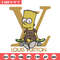 Bart simpson lv Embroidery Design, LV Embroidery, Embroidery File, Logo shirt, Sport Embroidery, Digital download.jpg