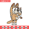 Bingo and her Mum Embroidery, Bluey Embroidery, Embroidery File, cartoon shirt, cartoon design, Digital download..jpg