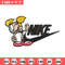 Bubbles cartoon Nike Embroidery design, Bubbles cartoon Embroidery, Nike design, Embroidery file, Instant download..jpg
