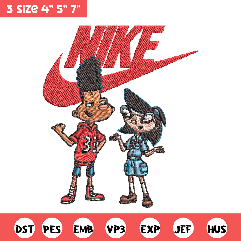 Cartoon Nike Embroidery design, cartoon Embroidery, Nike design, Embroidery file, logo shirt, Instant download..jpg