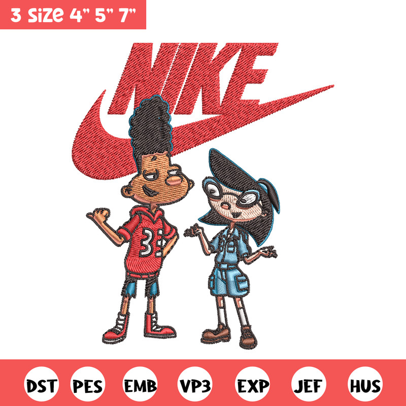 Cartoon Nike Embroidery design, cartoon Embroidery, Nike design, Embroidery file, logo shirt, Instant download..jpg
