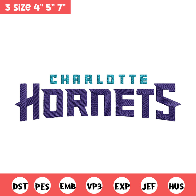 Charlotte Hornets logo embroidery design,NBA embroidery, Sport embroidery, Embroidery design,Logo sport embroidery.jpg