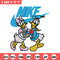 Daisy and Donald duck Nike Embroidery design, Cartoon Embroidery, Nike design, Embroidery file, Instant download.jpg