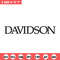 Davidson logo embroidery design, Logo embroidery, Sport embroidery, logo sport embroidery, Embroidery design.jpg