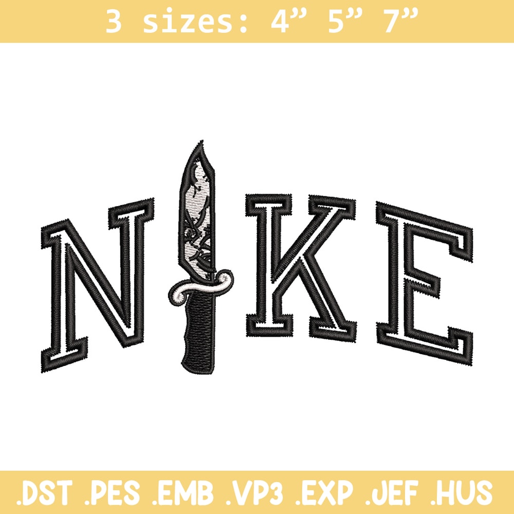 Chucky x nike embroidery design, Horror embroidery, Nike design, Embroidery shirt, Embroidery file, Digital download.jpg