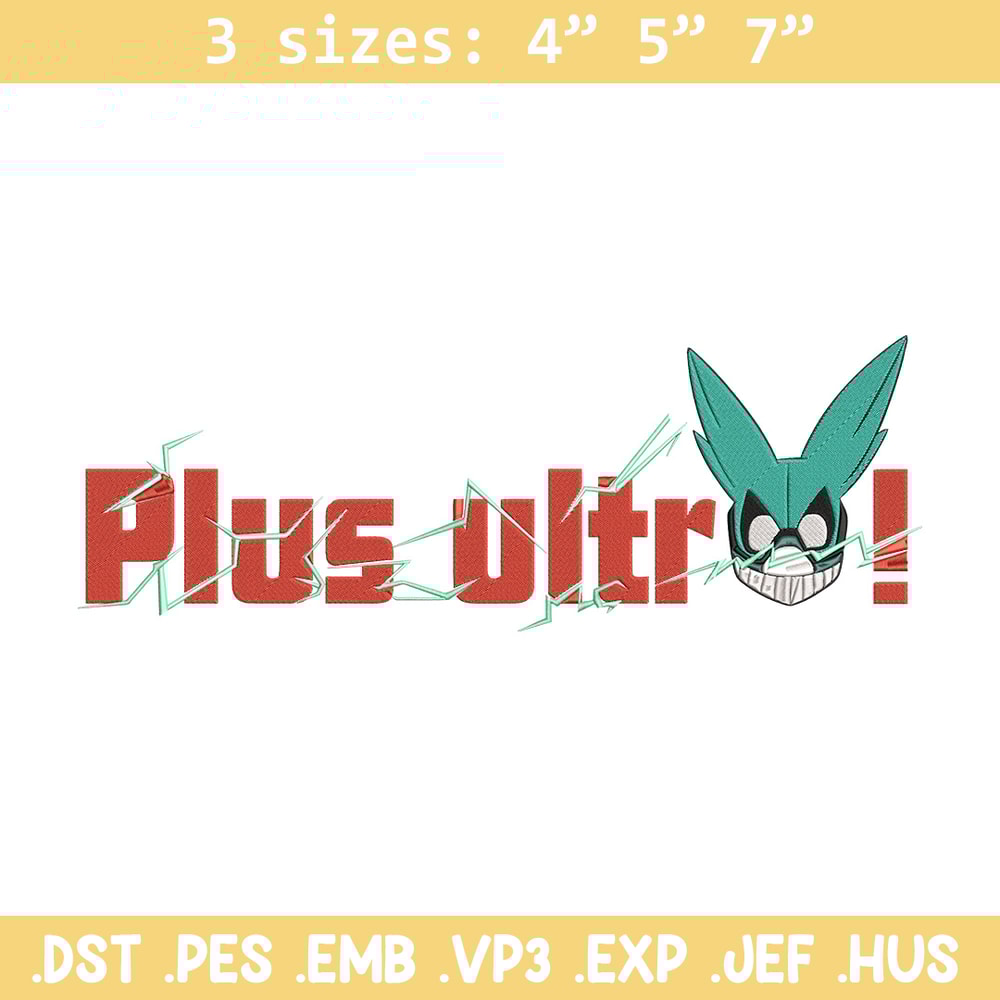 Deku logo Embroidery Design, My hero academia Embroidery, Embroidery File, Anime Embroidery,Anime shirt,Digital download.jpg