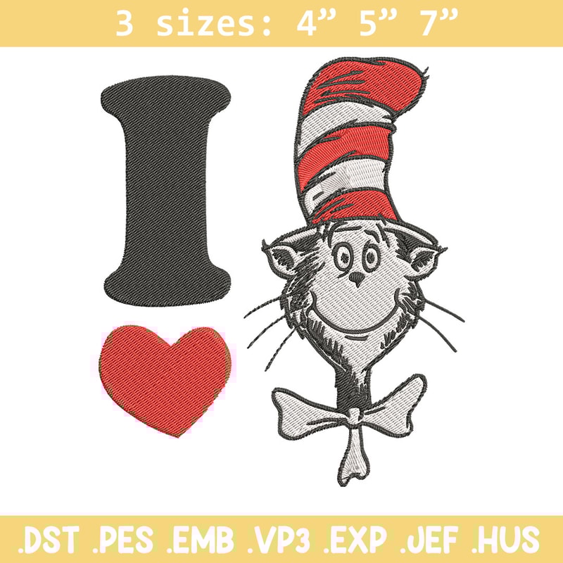 Dr seuss Love Embroidery Design, Dr seuss Embroidery, Embroidery File, logo shirt, Embroidery logo, Digital download..jpg