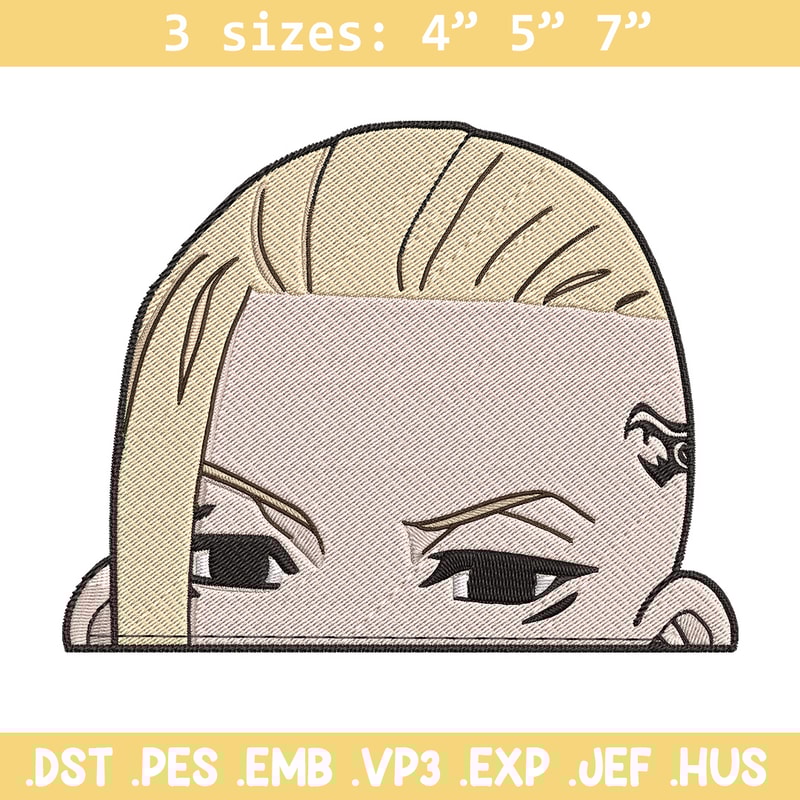 Draken Embroidery Design, Tokyo Revengers Embroidery, Embroidery File, Anime Embroidery,Anime shirt, Digital download.jpg