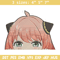 Anya Peek Embroidery Design, Spy x family Embroidery, Embroidery File, Anime Embroidery, Anime shirt, Digital download.jpg