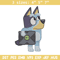Bluey cartoon Embroidery, Bluey Embroidery, Embroidery File, cartoon design, cartoon shirt, Digital download..jpg