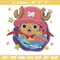 Chopper cute Embroidery Design,One piece Embroidery, Embroidery File, Anime Embroidery, Anime shirt, Digital download.jpg