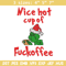 Fuckoffee embroidery design,Chrismas design, Embroidery shirt, Embroidery file, Grinch embroidery, Digital download.jpg