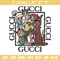 Gucci Jetsons Embroidery design, Gucci Jetsons Embroidery, cartoon design, Gucci logo, Embroidery File, Instant download.jpg