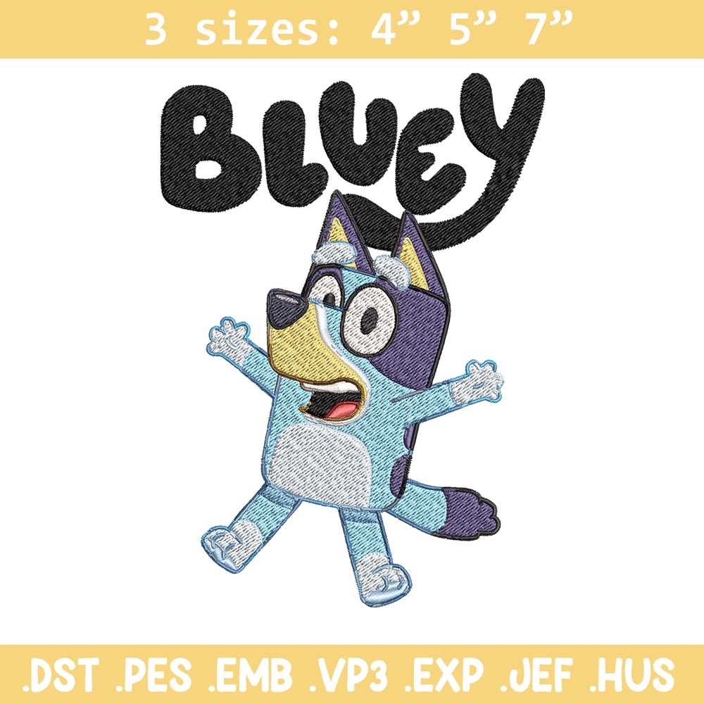 Bluey Embroidery, Bluey Cartoon Embroidery, cartoon Embroidery, cartoon shirt, Embroidery File, digital download..jpg