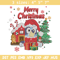 Bluey merry chrismas Embroidery Design,Bluey Embroidery, Embroidery File, Chrismas Embroidery, Digital download.jpg