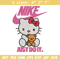 Hello kitty Nike Embroidery design, Hello kitty Embroidery, Nike design, Embroidery file, cartoon logo. Instant download.jpg