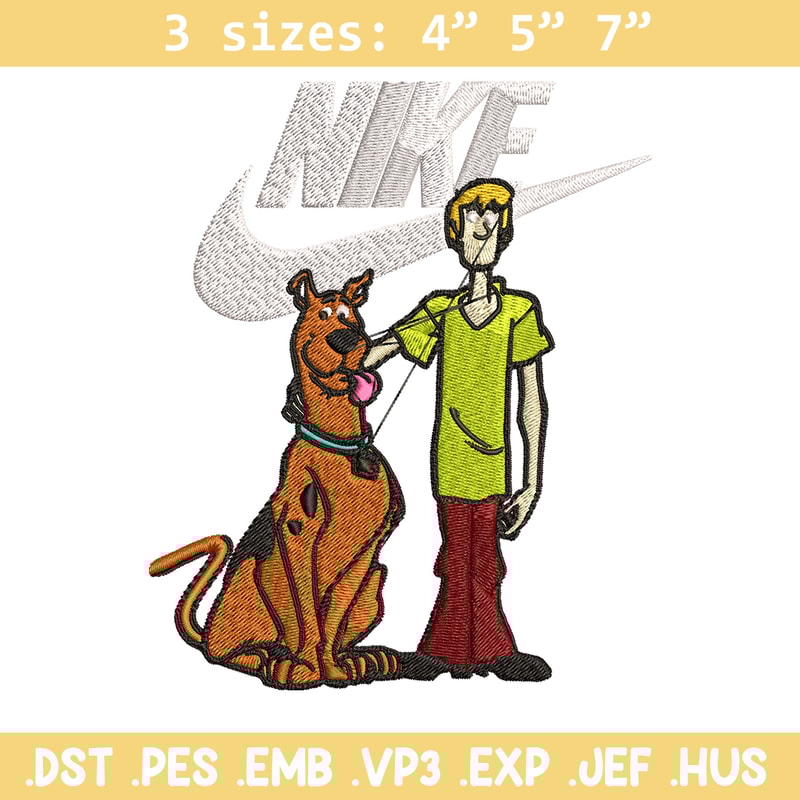 Cartoon Nike Embroidery design, Cartoon funny Embroidery, Nike design, Embroidery file, logo shirt, Instant download.jpg