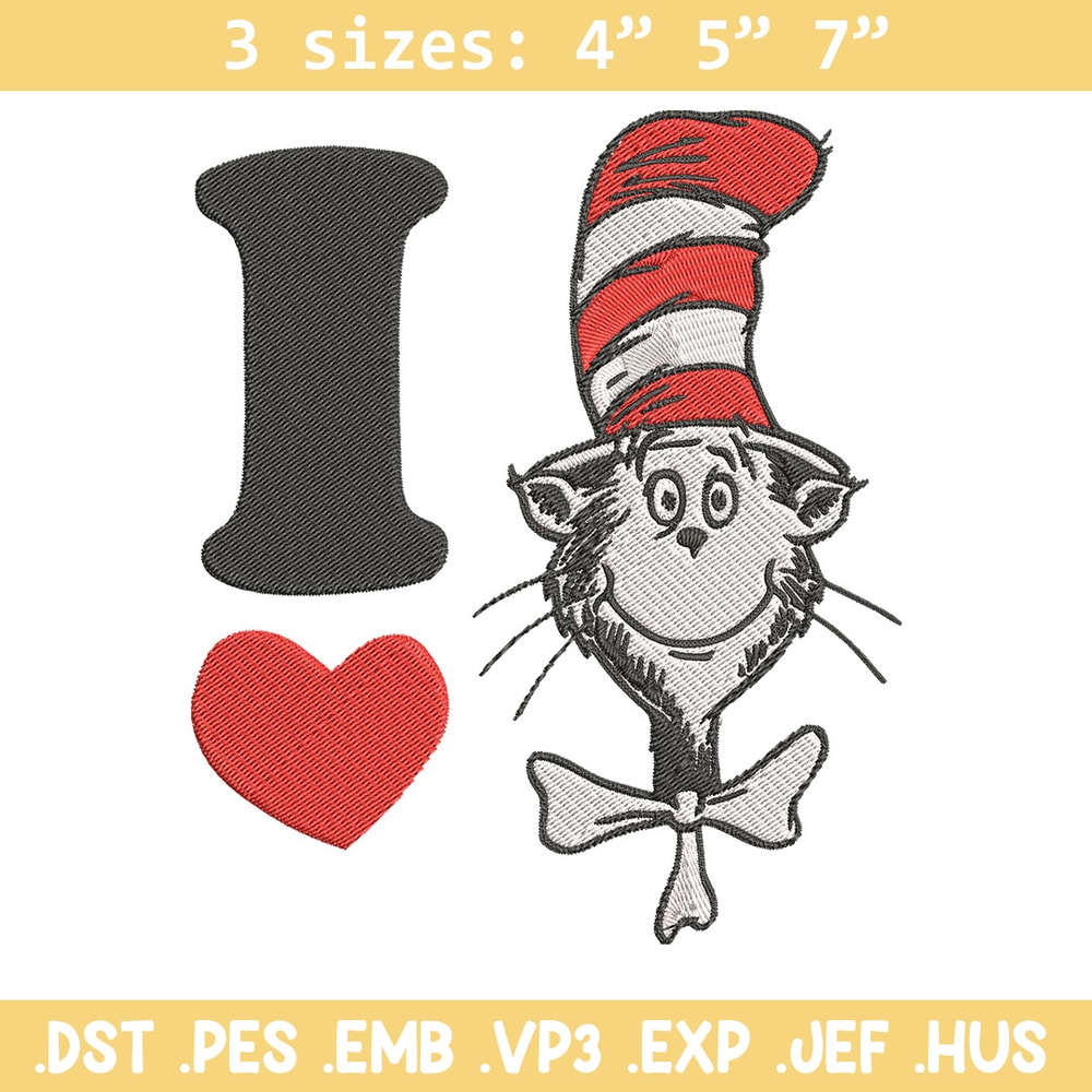 Dr seuss Love Embroidery Design, Dr seuss Embroidery, Embroidery File, logo shirt, Embroidery logo, Digital download..jpg
