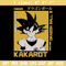 Kakarot Embroidery Design, Dragonball Embroidery, Embroidery File, Anime Embroidery, Anime shirt, Digital download.jpg