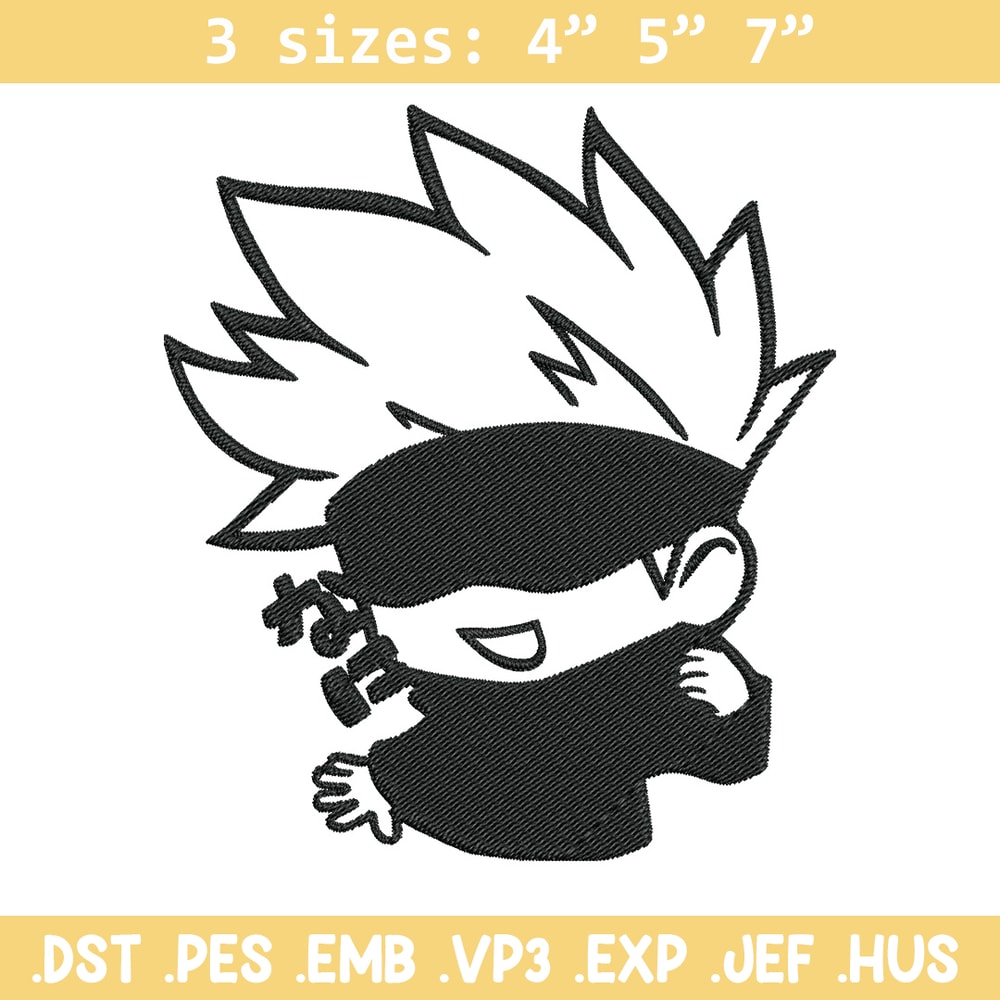 Gojo cute Embroidery Design,Jujutsu Embroidery, Embroidery File, Anime Embroidery, Anime shirt, Digital download.jpg